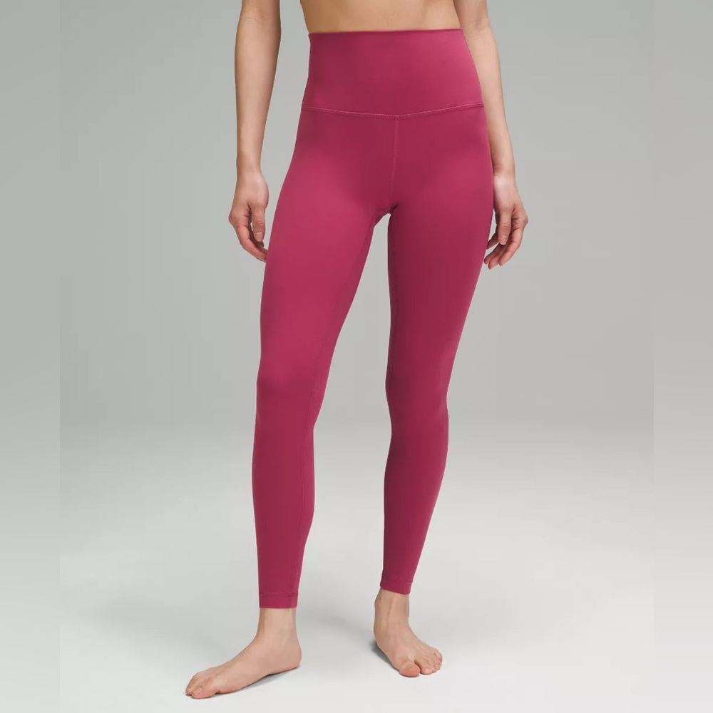 Lululemon 6 Align High-Rise Leggings Pant 25” Wine